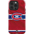 NHL Montreal Canadiens Home Jersey iPhone 15 Pro Impact Case
