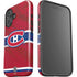 NHL Montreal Canadiens Home Jersey iPhone 16 Impact Case