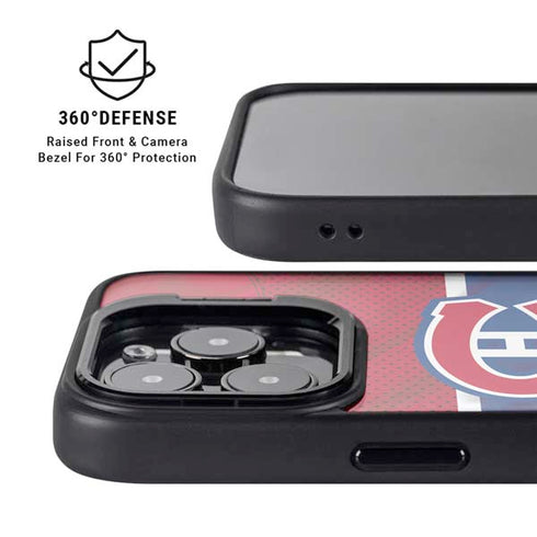 NHL Montreal Canadiens Home Jersey iPhone 16 Pro Max Kickstand Case