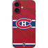 NHL Montreal Canadiens Home Jersey iPhone 16 Skin