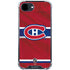 NHL Montreal Canadiens Home Jersey iPhone 16e Clear Case