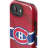 NHL Montreal Canadiens Home Jersey iPhone 16e Impact Case