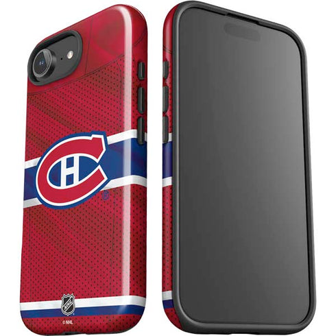 NHL Montreal Canadiens Home Jersey iPhone 16e Impact Case