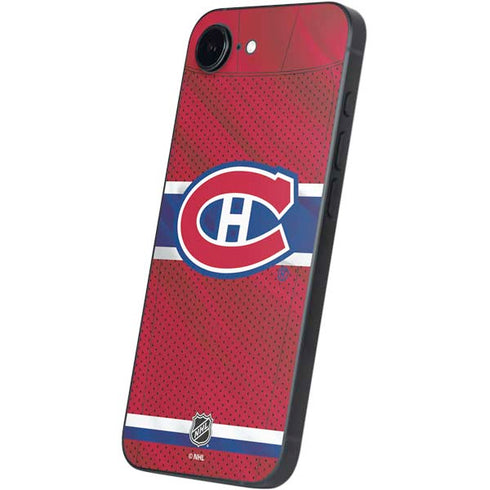 NHL Montreal Canadiens Home Jersey iPhone 16e Skin