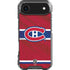NHL Montreal Canadiens Home Jersey iPhone 17 Air Clear Case