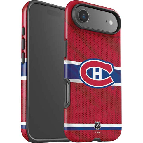 NHL Montreal Canadiens Home Jersey iPhone 17 Air Impact Case