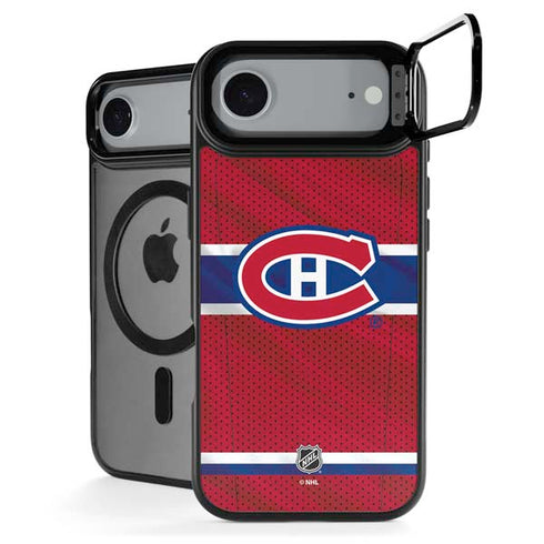 NHL Montreal Canadiens Home Jersey iPhone 17 Air Kickstand Case