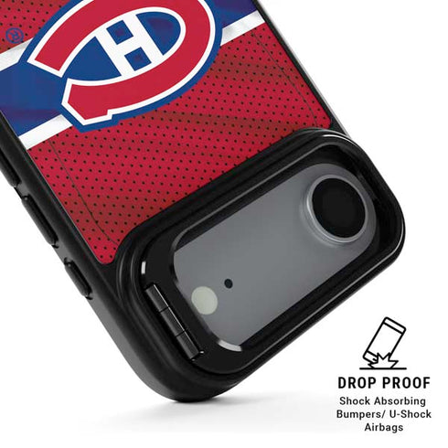 NHL Montreal Canadiens Home Jersey iPhone 17 Air Kickstand Case