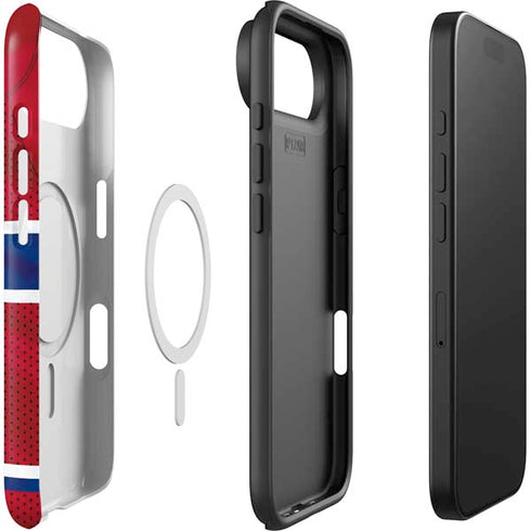NHL Montreal Canadiens Home Jersey iPhone 17 Air Magsafe Impact Case