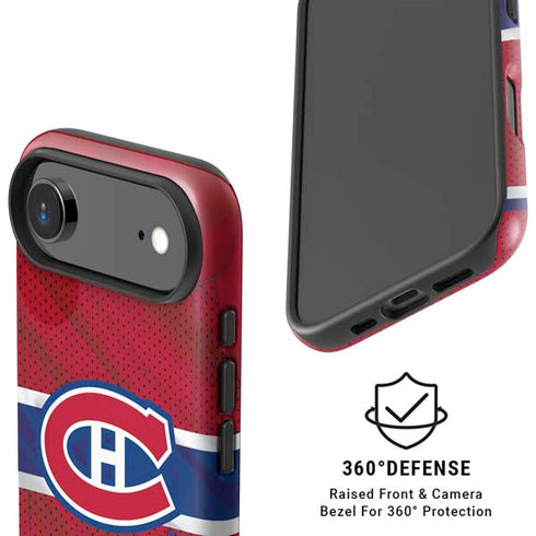 NHL Montreal Canadiens Home Jersey iPhone 17 Air Magsafe Impact Case