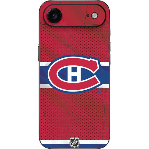 NHL Montreal Canadiens Home Jersey iPhone 17 Air Skin