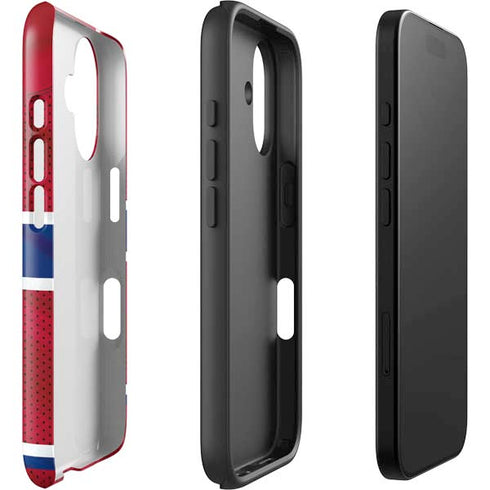 NHL Montreal Canadiens Home Jersey iPhone 17 Impact Case