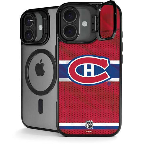 NHL Montreal Canadiens Home Jersey iPhone 17 Kickstand Case