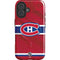 NHL Montreal Canadiens Home Jersey iPhone 17 Magsafe Impact Case