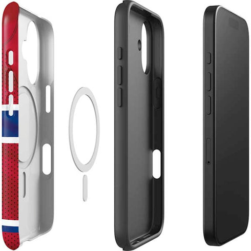 NHL Montreal Canadiens Home Jersey iPhone 17 Magsafe Impact Case