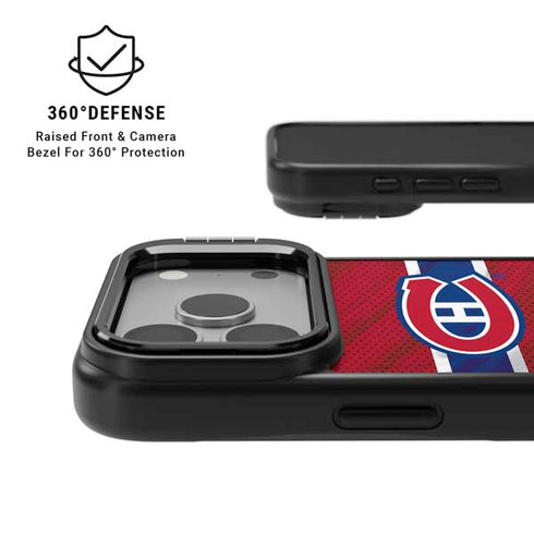 NHL Montreal Canadiens Home Jersey iPhone 17 Pro Kickstand Case