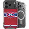NHL Montreal Canadiens Home Jersey iPhone 17 Pro MagSafe Case