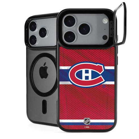 NHL Montreal Canadiens Home Jersey iPhone 17 Pro Max Kickstand Case