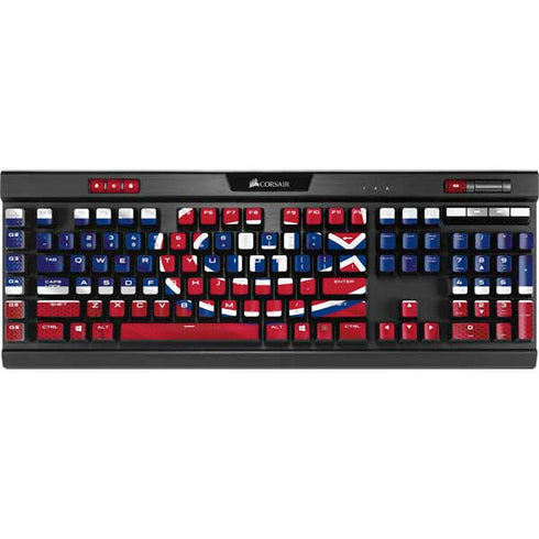 NHL Montreal Canadiens Home Jersey K95 RGB PLATINUM Mechanical Gaming Keyboard Skin