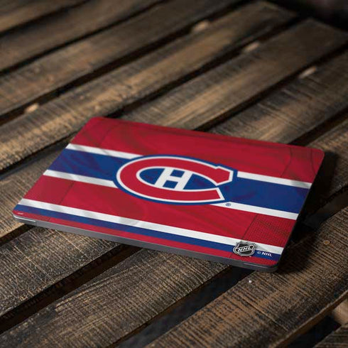 NHL Montreal Canadiens Home Jersey Apple MacBook Air Skin