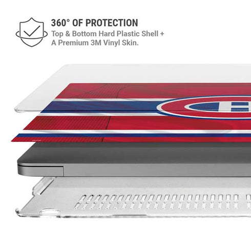 NHL Montreal Canadiens Home Jersey MacBook Cases