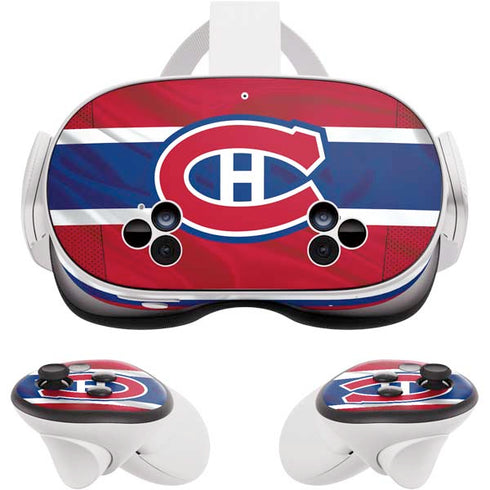 NHL Montreal Canadiens Home Jersey Meta Quest 3S Skin