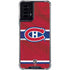 NHL Montreal Canadiens Home Jersey Moto G Power 5G (2024) Clear Case