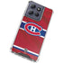 NHL Montreal Canadiens Home Jersey Moto G Stylus 5G (2025) Clear Case
