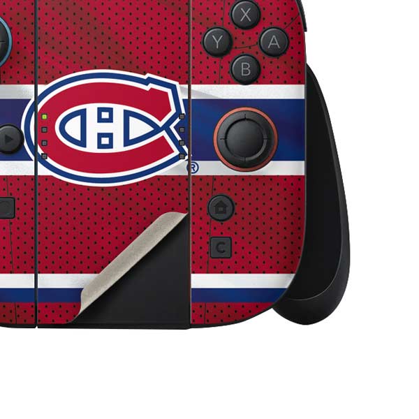 NHL Montreal Canadiens Home Jersey Nintendo Switch 2 (2025) Joy-Con ...