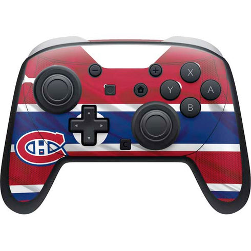 NHL Montreal Canadiens Home Jersey Nintendo Skins