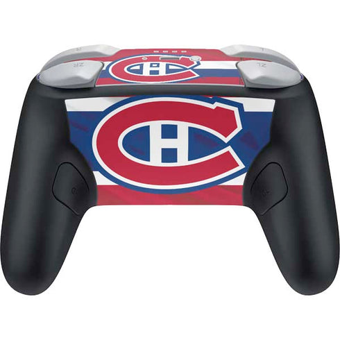 NHL Montreal Canadiens Home Jersey Nintendo Switch 2 (2025) Pro Controller Skin