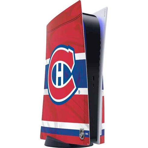 NHL Montreal Canadiens Home Jersey PlayStation PS5 Skins