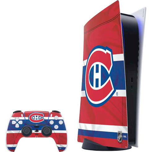 NHL Montreal Canadiens Home Jersey PlayStation PS5 Skins