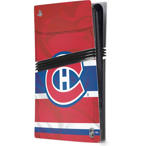 NHL Montreal Canadiens Home Jersey PlayStation PS5 Skins