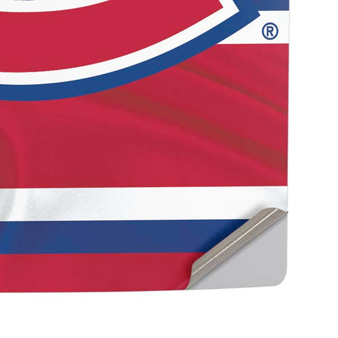 NHL Montreal Canadiens Home Jersey PS5 Pro Disk Console Skin