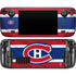 NHL Montreal Canadiens Home Jersey Steam Deck Handheld Gaming Computer Skin