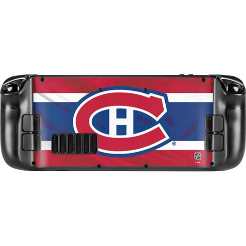 NHL Montreal Canadiens Home Jersey Steam Deck Handheld Gaming Computer Skin