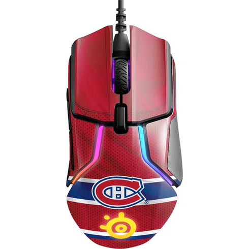 NHL Montreal Canadiens Home Jersey SteelSeries Rival 600 Gaming Mouse Skin