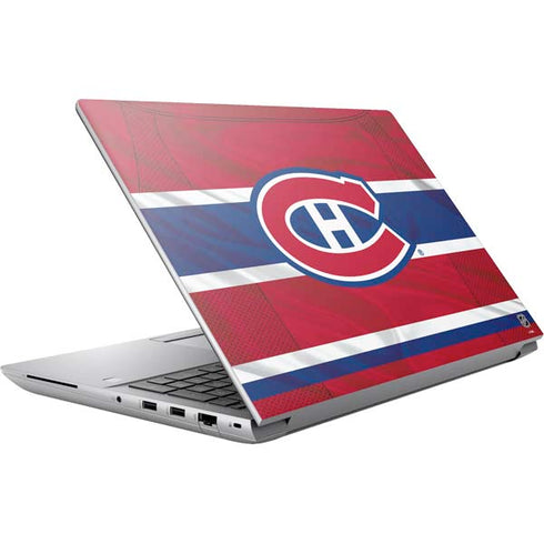 NHL Montreal Canadiens Home Jersey HP ZBook Fury 16 G10 Skin