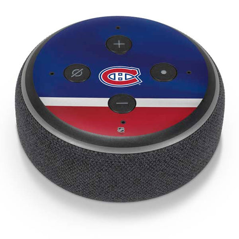 NHL Montreal Canadiens Jersey Amazon Echo Dot Skin