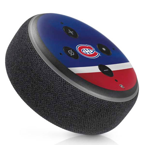 NHL Montreal Canadiens Jersey Amazon Echo Dot Skin