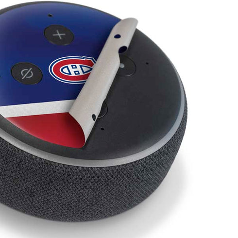 NHL Montreal Canadiens Jersey Amazon Echo Dot Skin