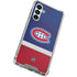 NHL Montreal Canadiens Jersey Galaxy A16 5G Clear Case