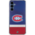 NHL Montreal Canadiens Jersey Galaxy A35 5G Clear Case
