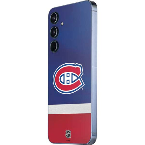 NHL Montreal Canadiens Jersey Galaxy A35 5G Skin