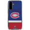NHL Montreal Canadiens Jersey Galaxy A36 5G Clear Case