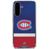 NHL Montreal Canadiens Jersey Galaxy A36 5G Clear Case