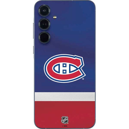 NHL Montreal Canadiens Jersey Galaxy A36 5G Skin