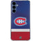 NHL Montreal Canadiens Jersey Galaxy A55 5G Clear Case