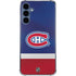 NHL Montreal Canadiens Jersey Galaxy A55 5G Clear Case
